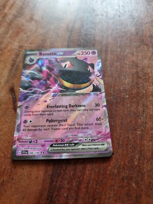 Banette ex 088/198 Double Rare - Scharlachrot & Violett - Pokémon TCG