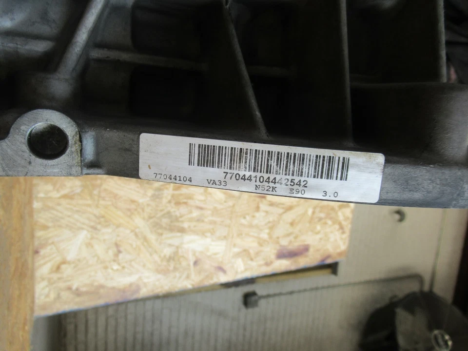 Conjunto de bloque de motor BMW E90 E91 E92 E93 E88 E82 N52 OEM 328I 128I Foto 2 de 4