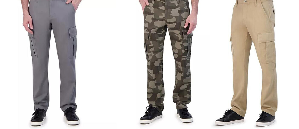 New With Tag Iron CO. Straight Fit Patriot Cargo Pant Stretch Fabric Made in USA