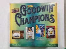 Upper Deck 2021 Goodwin Champions Hobby Box - 20 Packs for sale