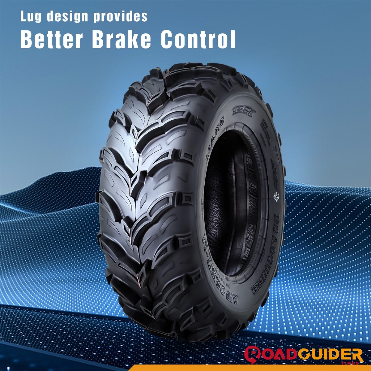 Honda Recon 250 Tires One WANDA Sport ATV Tire 22X7-11 22X7X11 4PR GNCC Racing Tires 10370 For Honda Recon 250 Suzuki Ozark 250 – Libra Trailer Parts 22x8x10 Atv Tires - Foto 2