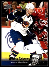 2010-11 Upper Deck #187 Ron Hainsey Atlanta Thrashers Hockey Card