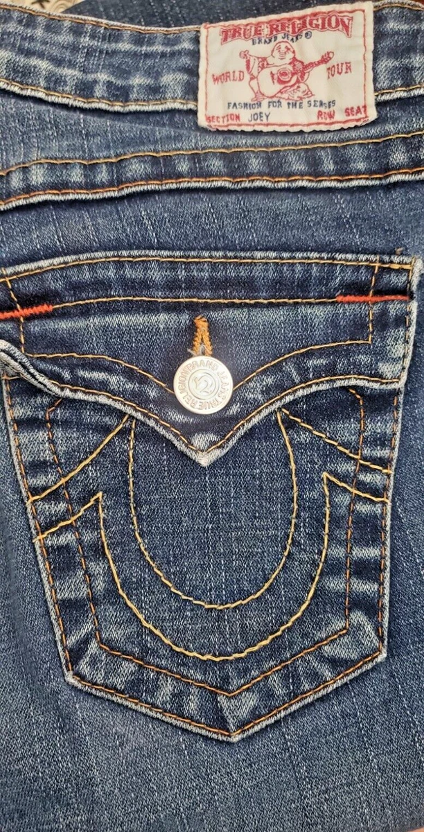 True religion hotsell orange jeans