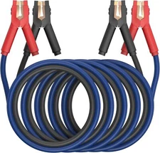 0 Gauge 25FT Jumper Cables Heavy Duty Flexible UL Listed for Vehicles