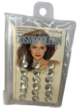 18 Vintage 1990s 2000s Y2K Clear Hair Gems Accessory - Cosmopolitan Brand