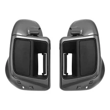 Lower Vented Fairings Fit For Harley Street Glide FLHXSE 2014-24 Charcoal Pearl