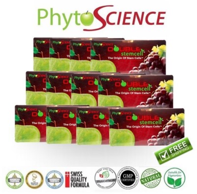 [12 Free 1 Box] Phytoscience Double Stem Cell Anti Aging Natural Stemcell