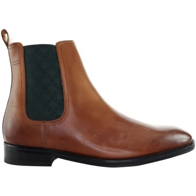 Ted Baker Lineus Mens Brown Chelsea Boots UK