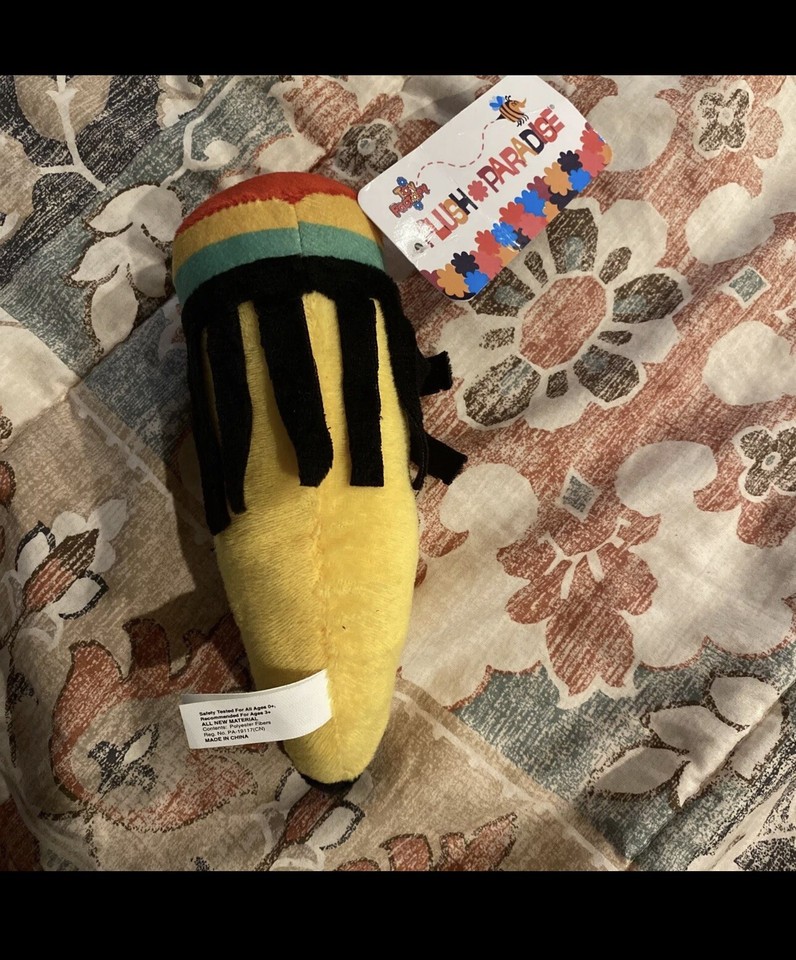 Jamaican Banana Plush Toy 6