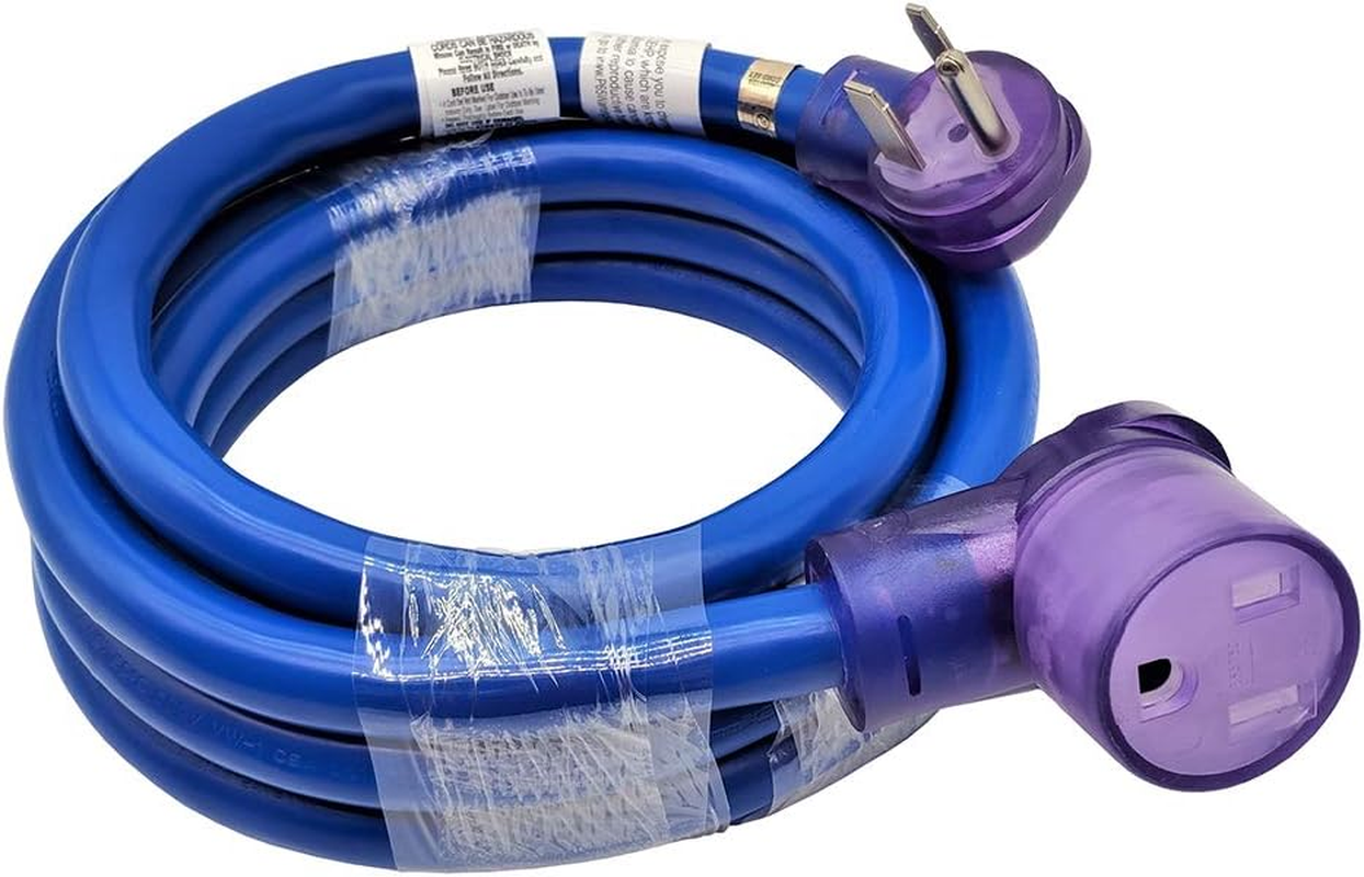 Welder Extension Cord NEMA 6-50 Extension Cord, 6-50P to 6-50R STW 8AWG/3C for 4-image