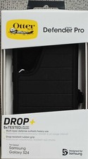 OtterBox Defender Pro Series Case and Holster For Samsung Galaxy S24- Black