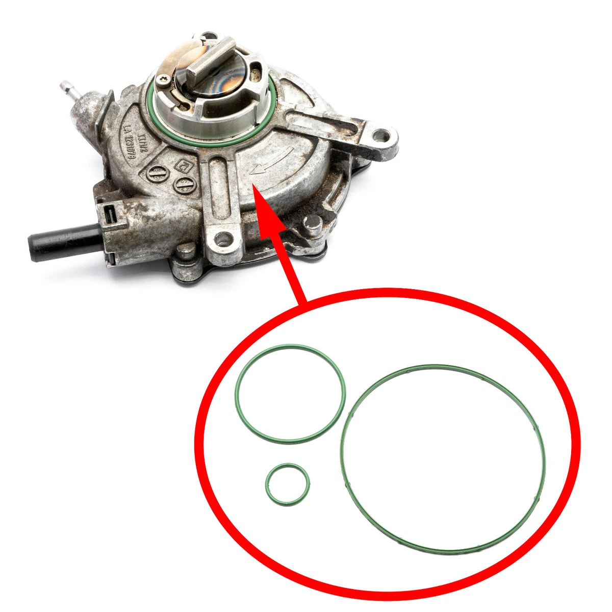 Vacuum Pump Repair Kit for Mercedes Benz 2.5l, 3.0l, 3.5l 