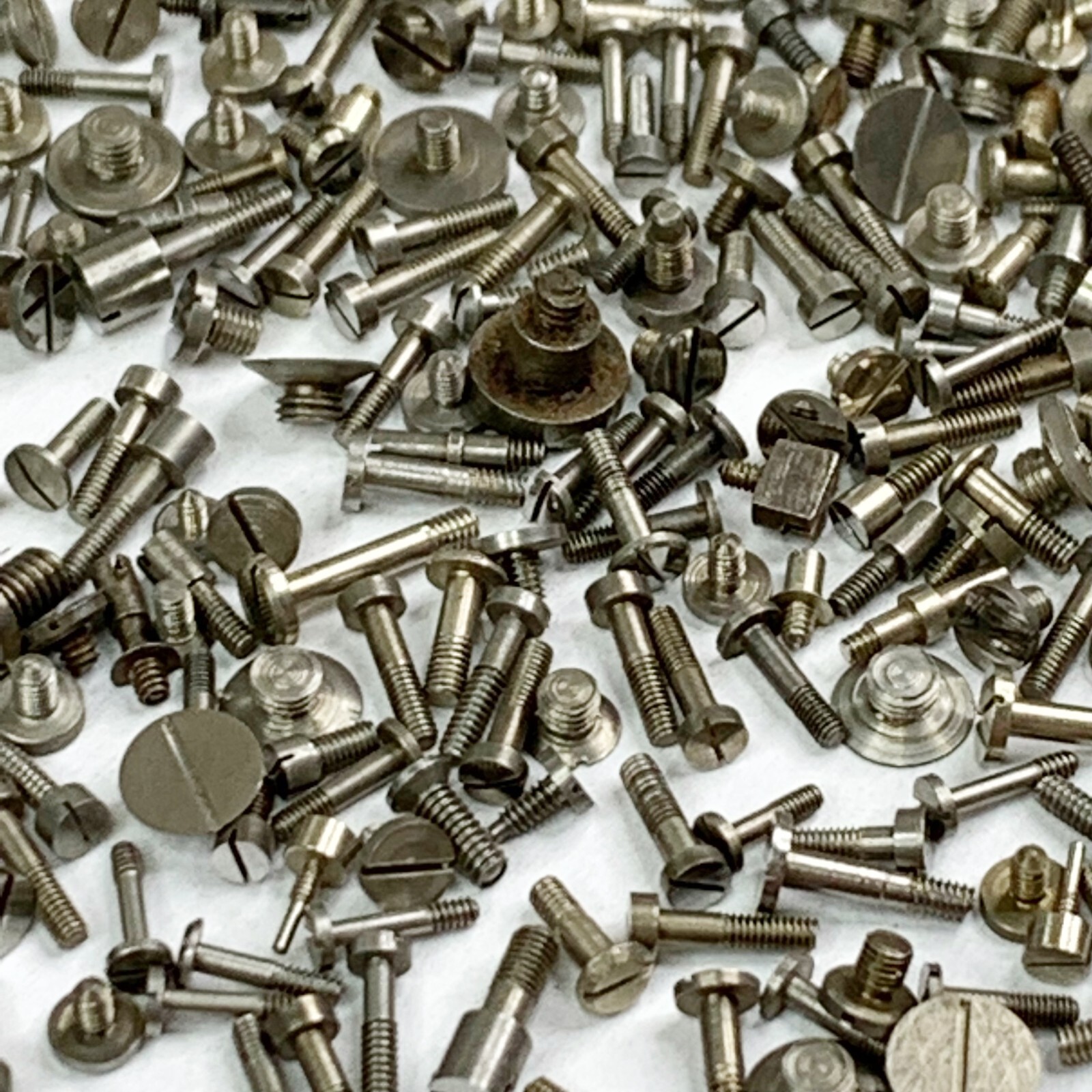 100 Watch Screws Pocket Wrist Parts Watchmaker Repair Assorted Job Lot Steampunk eBay