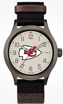 Men's  NFL Clutch Kansas City Chiefs Champs Timex Men s Watch Mahomes