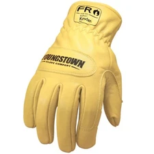 Youngstown Glove 12-3365-60-L FR Ground Glove Lined with Kevlar, Large, Tan