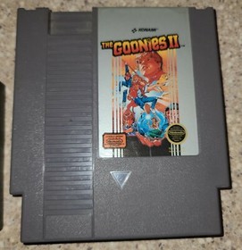 Cartuccia videogioco originale Nintendo NES - custodia The Goonies II 