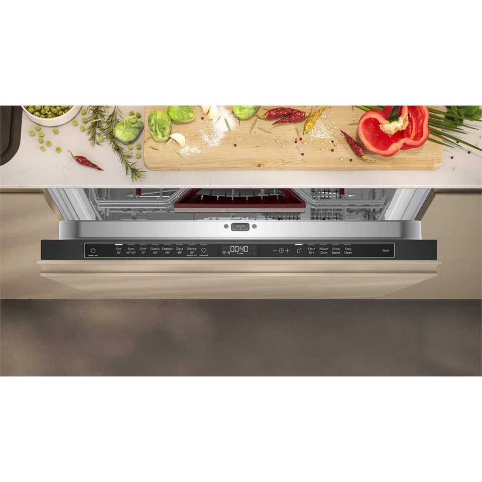 Neff S187EB805E Einbau Geschirrspüler vollintegrierbar Zeolith 60 cm N 70 EEK: A - Bild 2 von 4