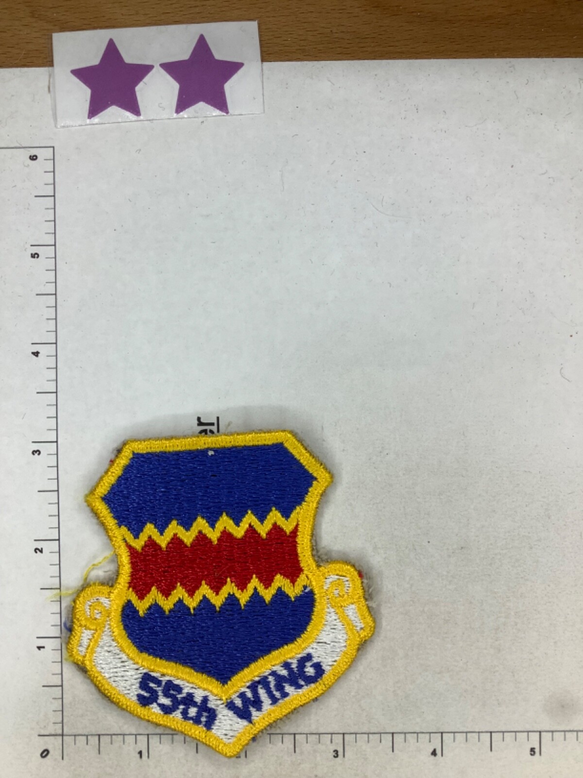 VINTAGE USAF 55TH WING SQUADRON PATCH | eBay