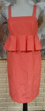 NWT GORGEOUS J.CREW TANGARINE COTTON/SILK SLEEVELESS LINED EMPIRE WAIST DRESS 