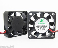 10pcs Brushless DC Cooling Fan 40x40x10mm 4010 9 blades 24V 0.1A 2pin Connector