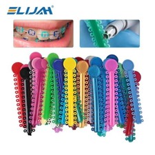 1040Pcs/Pack Dental Orthodontic Ligature Ties Elastic Rubber Bands Braces