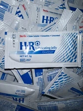 *169 Packs* HR Pharmaceuticals Sterile Lubricant 3g OneShot Jelly