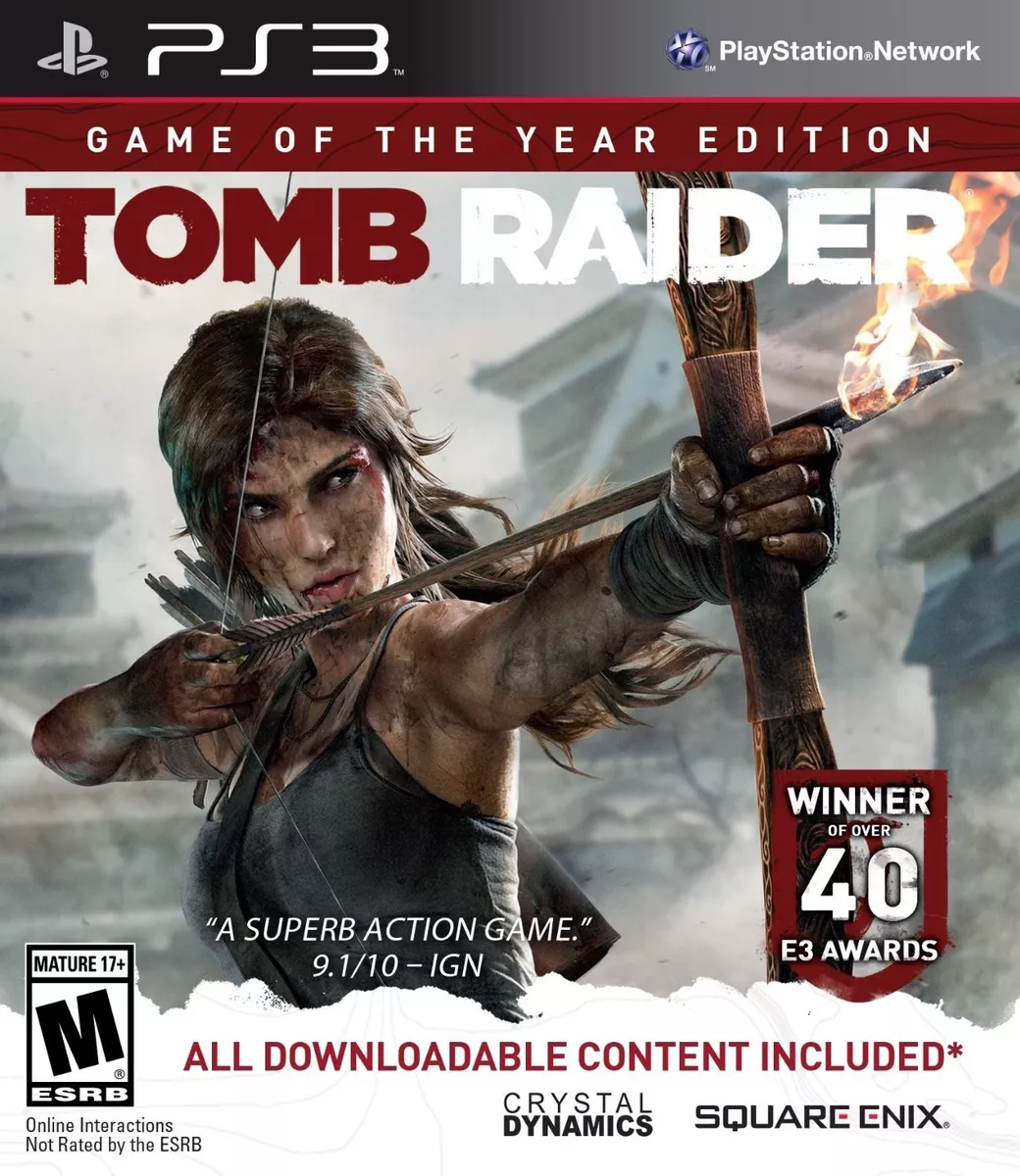 NEW Tomb Raider: Game of the Year GotY Edition (Sony Playstation 3, 2014)  NTSC