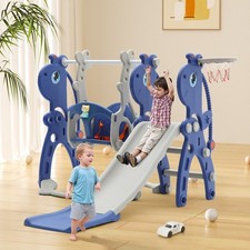 Kids Garden Swing & Slide Set Toddler Baby Child Indoor Outdoor Playground Toy