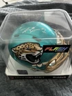 Travis Etienne Jr Signed Flash Mini Helmet Jaguars Beckett BAS