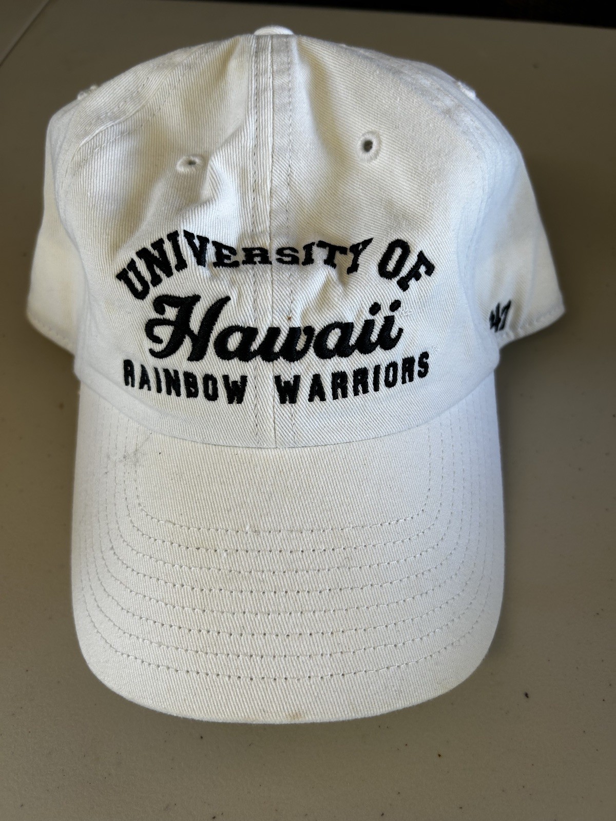 University of Hawaii Manoa Hat Cap Strapback Rainbow Warriors