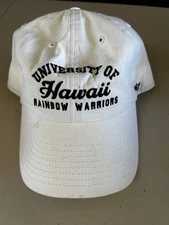 University of Hawaii Manoa Hat Cap Strapback Rainbow Warriors