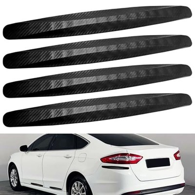  4-Packs Anti-Collision Patch Bumper Guard Strip Anti-Scratch 4 Pack Black