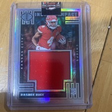 2023 Panini Illusions - Instant Impact Rashee Rice #II-RRE /99 (MEM, RC) chiefs