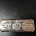 Scottsdale Mint  5 Troy Oz .999+ Silver Bar