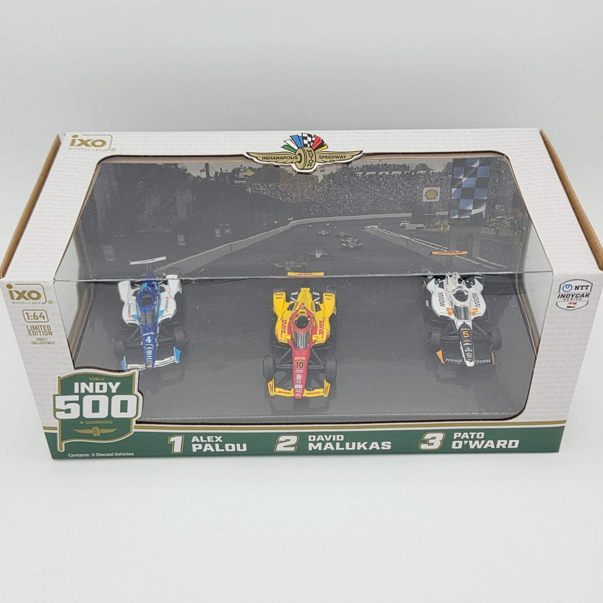 iXO Models - 2025 Indy 500 Victory Row Collector's Set 1:64 Palou