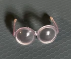 Vintage Mattel Barbie Pink Round Bubble Sun Glasses No Strap