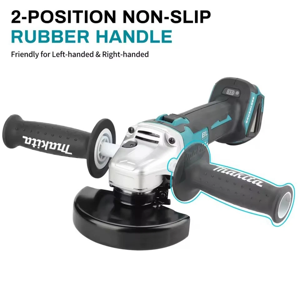 Makita DGA504 18V Sans Fil  Meuleuse d’Angle Brushless 125mm - Photo 3/4