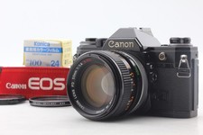 Near MINT Canon AE-1 35mm Film Camera FD lens 50mm f1.4 s.s.c. ssc From JAPAN