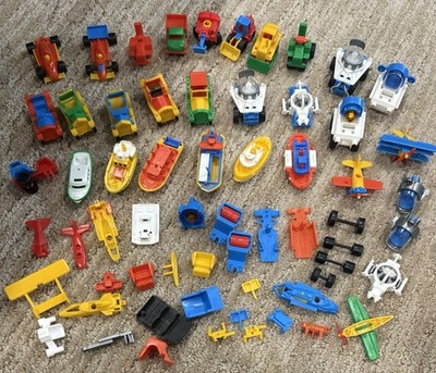 Vintage Bruder West Germany Mini Astro Space Spaceship Plastic Toy Vehicles 80's