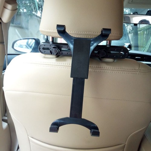Car Headrest Mount, Angle Adjustable Headrest Tablet Holder for 7" to 11" Device - Picture 7 of 8