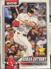 2026 Topps Series 1 Roman Anthony  RC 75th Anniversary Rookie Red Sox #189