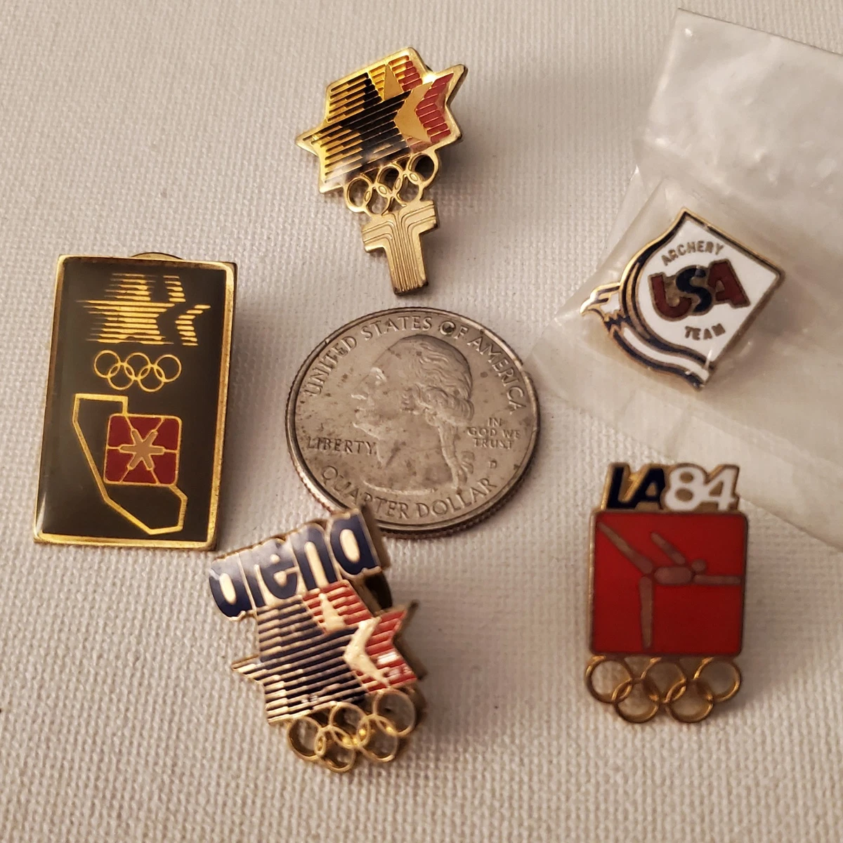 Los Angeles 1984 USA Olympics Fan Pin, Buttons for sale | eBay