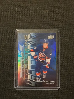 2025-26 Upper Deck Extended Matthew Schaefer #RR-18 Rookie Reflections RC