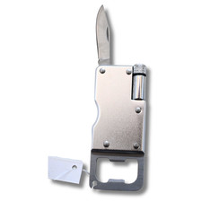 Multitool Flaschenöffner Messer Taschenlampe (ohne Batterie)