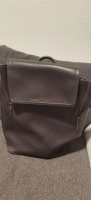 Matt & Nat grauer Lederrucksack top Zustand, Kaum genutzt