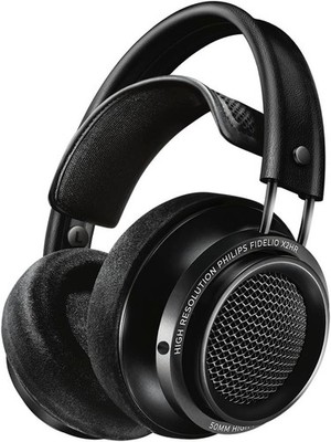 Philips Fidelio X2 Over Ear Hochauflösende Kabelgebundene Kopfhörer Schwarz