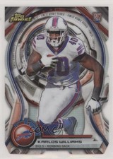 2015 Topps Finest Atomic Refractor Rookie Die-Cuts Karlos Williams 11pj