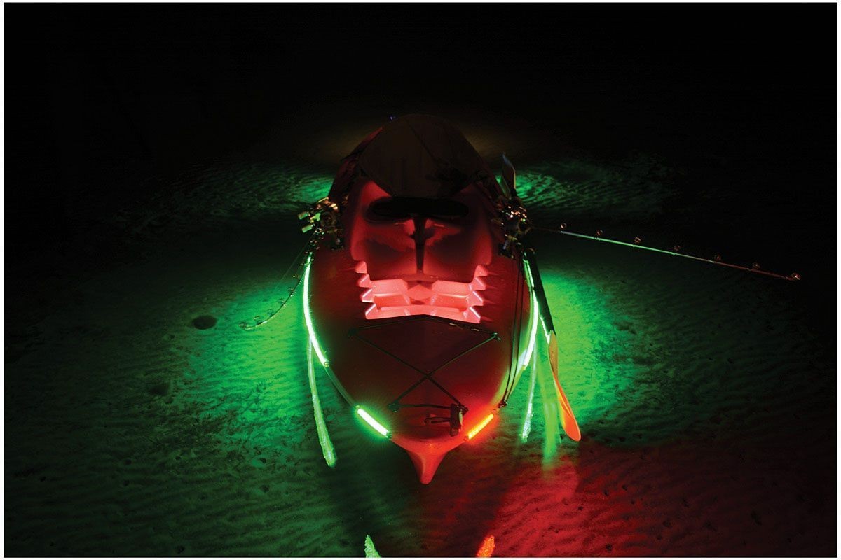 Shoreline Marine Propel Paddle Kayak Red/Grn LED Flex Light Nav Kit~FreeShipping