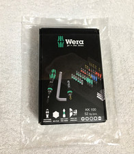 Wera 05057460001 Kk 100 52 Pc Very Compact Pouch Set Metric Screw Driving Tools
