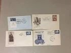 Four '40 israel fdc with slogan